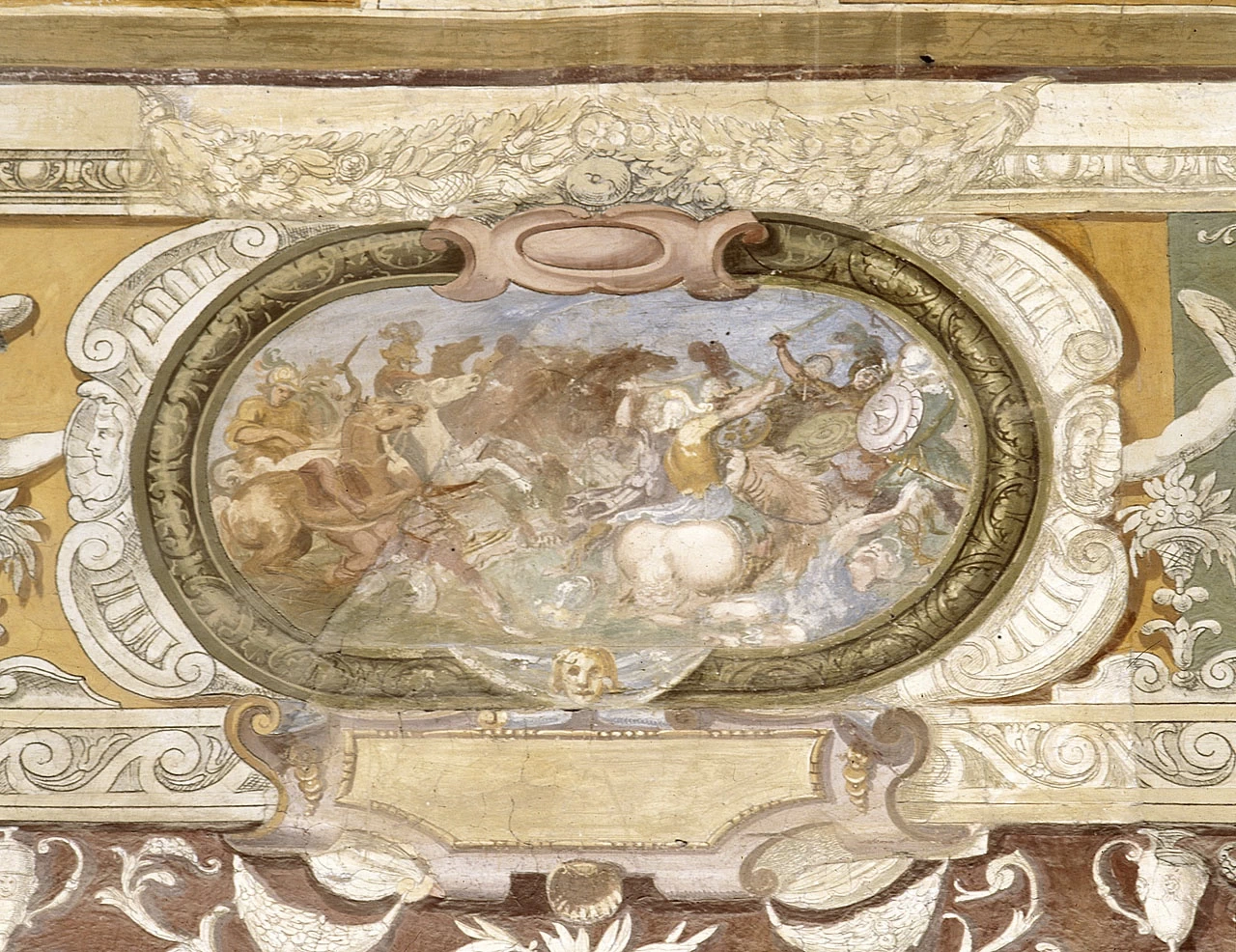 Scena di battaglia - Villa medicea della Petraia, Firenze